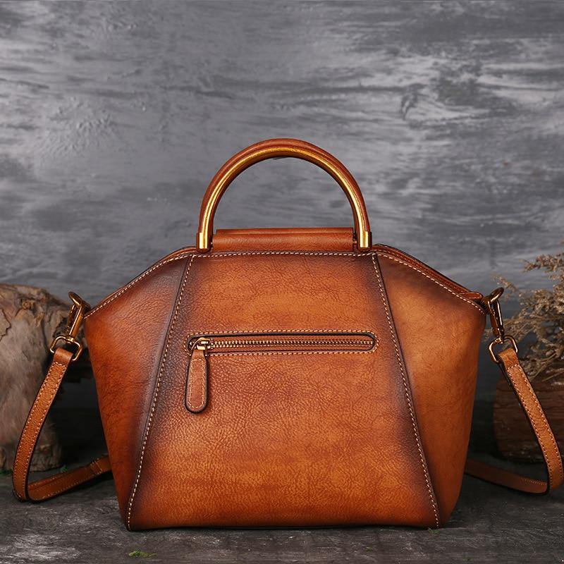 Genuine Leather Elegant Luxury Handmade Shoulder Handbag - Virtue