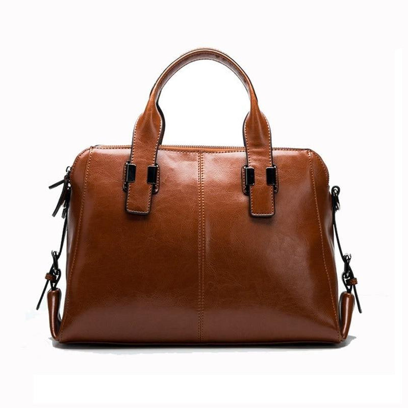 Genuine Leather Designer Luxury Handbag - Virtue
