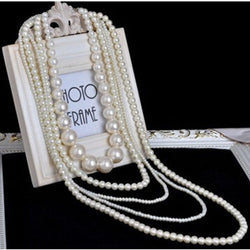 Women's Multilayer Pearl Necklace - Virtue