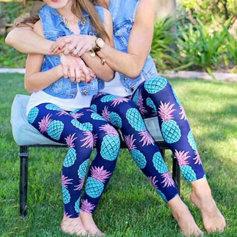Mom and Daughter Matching Yoga Leggings - Virtue