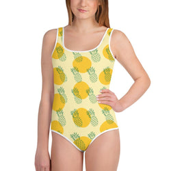 All-Over Print Youth Swimsuit - Virtue